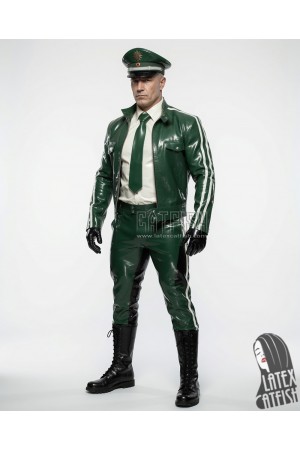 'Polizei' Heavy Duty Latex Uniform Pants