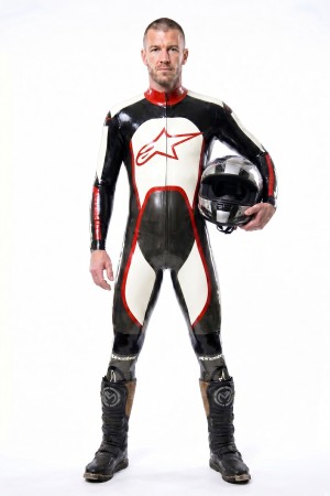 Brandname Biker Latex Catsuit Version 9