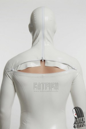 Men's Total Body 'T-Zip' Latex Catsuit