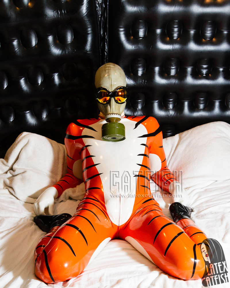 Men's 'Purrfect Pet' Latex Catsuit Men's 'Purrfect Pet' Latex Catsuit