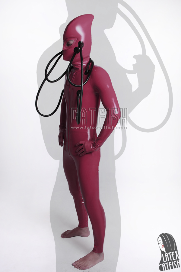 Men's 'Tubular Alien' Latex Costume Catsuit Men's 'Tubular Alien' Latex Costume Catsuit