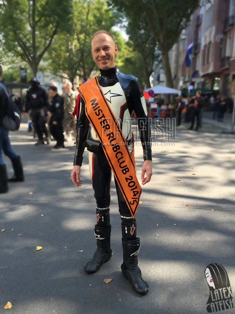 T-Age Style Moto Latex Biker Catsuit Version 16 T-Age Style Moto Latex Biker Catsuit Version 16