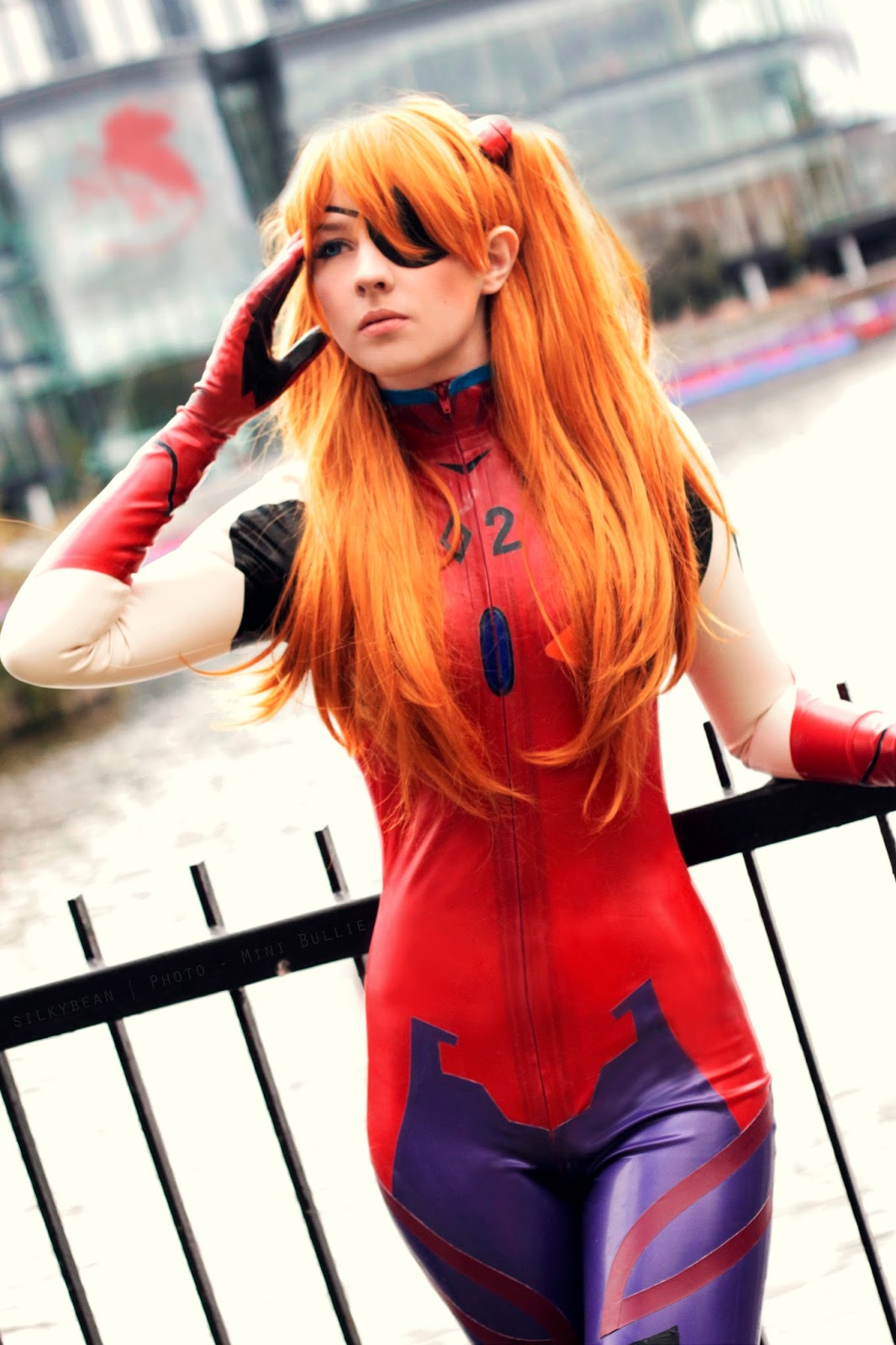 'Asuka Evangelion suit' Latex Catsuit With Feet & Gloves 'Asuka Evangelion suit' Latex Catsuit With Feet & Gloves
