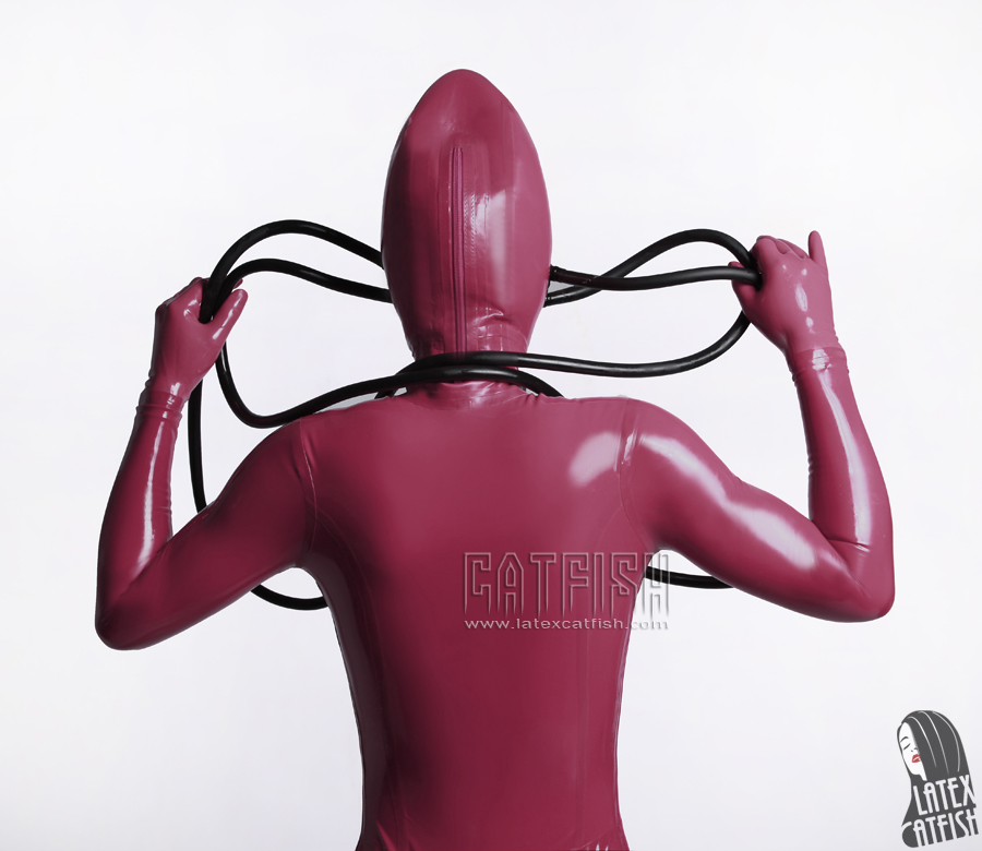 Men's 'Tubular Alien' Latex Costume Catsuit Men's 'Tubular Alien' Latex Costume Catsuit