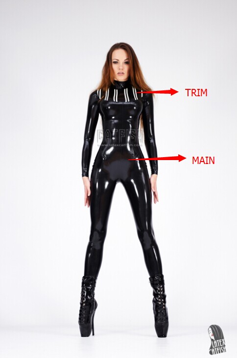 'Jezebel' Latex Catsuit 'Jezebel' Latex Catsuit
