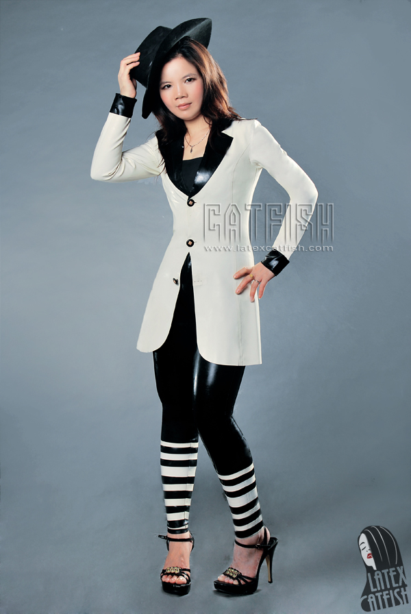'Blazing Glory' Formal Latex Jacket 'Blazing Glory' Formal Latex Jacket