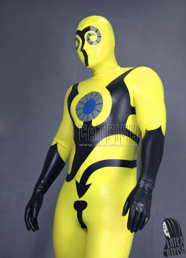 Men's 'Alien-Ated' Total Body Latex Catsuit Men's 'Alien-Ated' Total Body Latex Catsuit