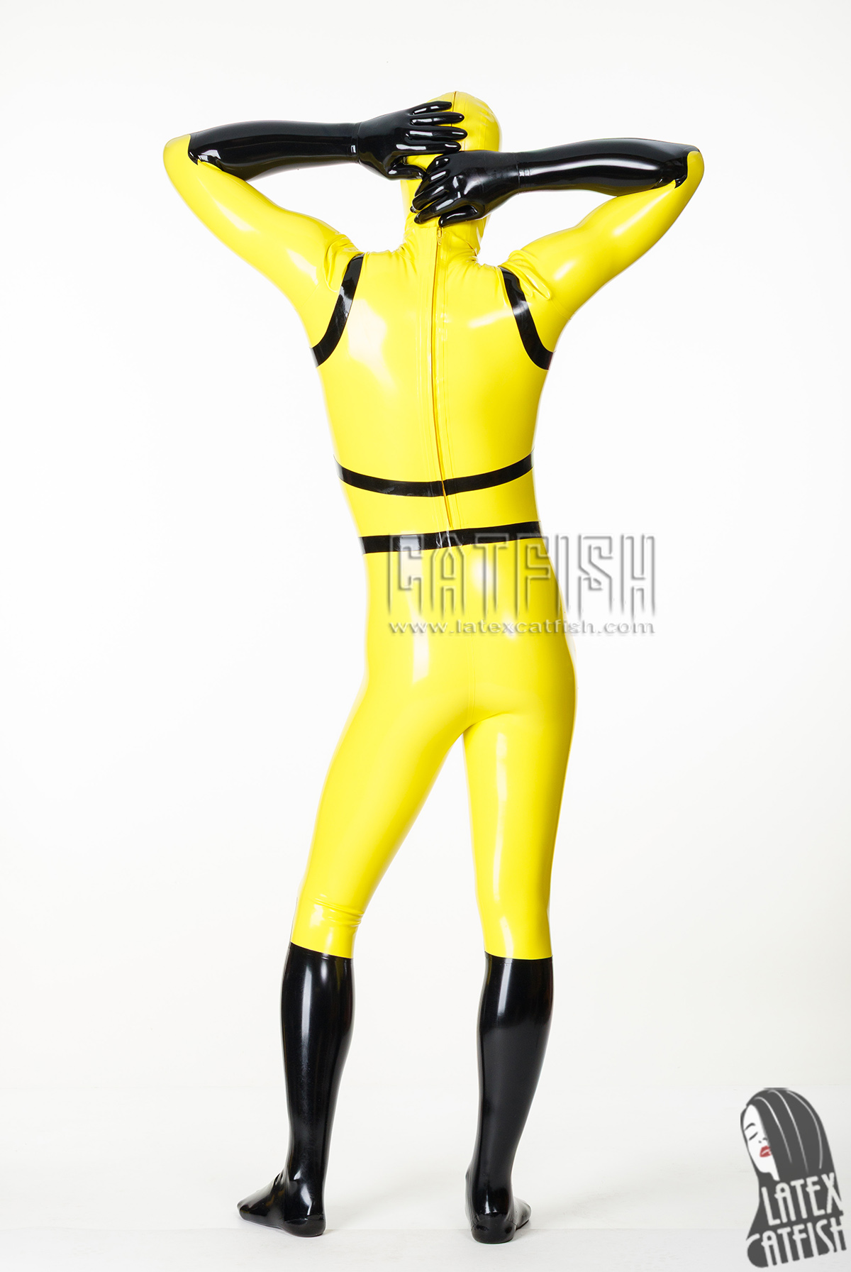 Men's 'Alien-Ated' Total Body Latex Catsuit Men's 'Alien-Ated' Total Body Latex Catsuit