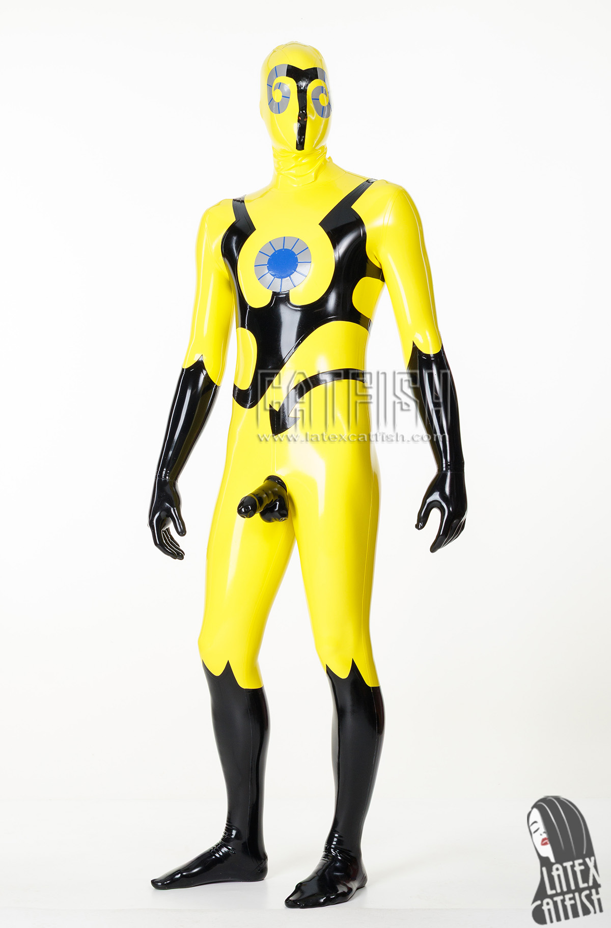Men's 'Alien-Ated' Total Body Latex Catsuit Men's 'Alien-Ated' Total Body Latex Catsuit