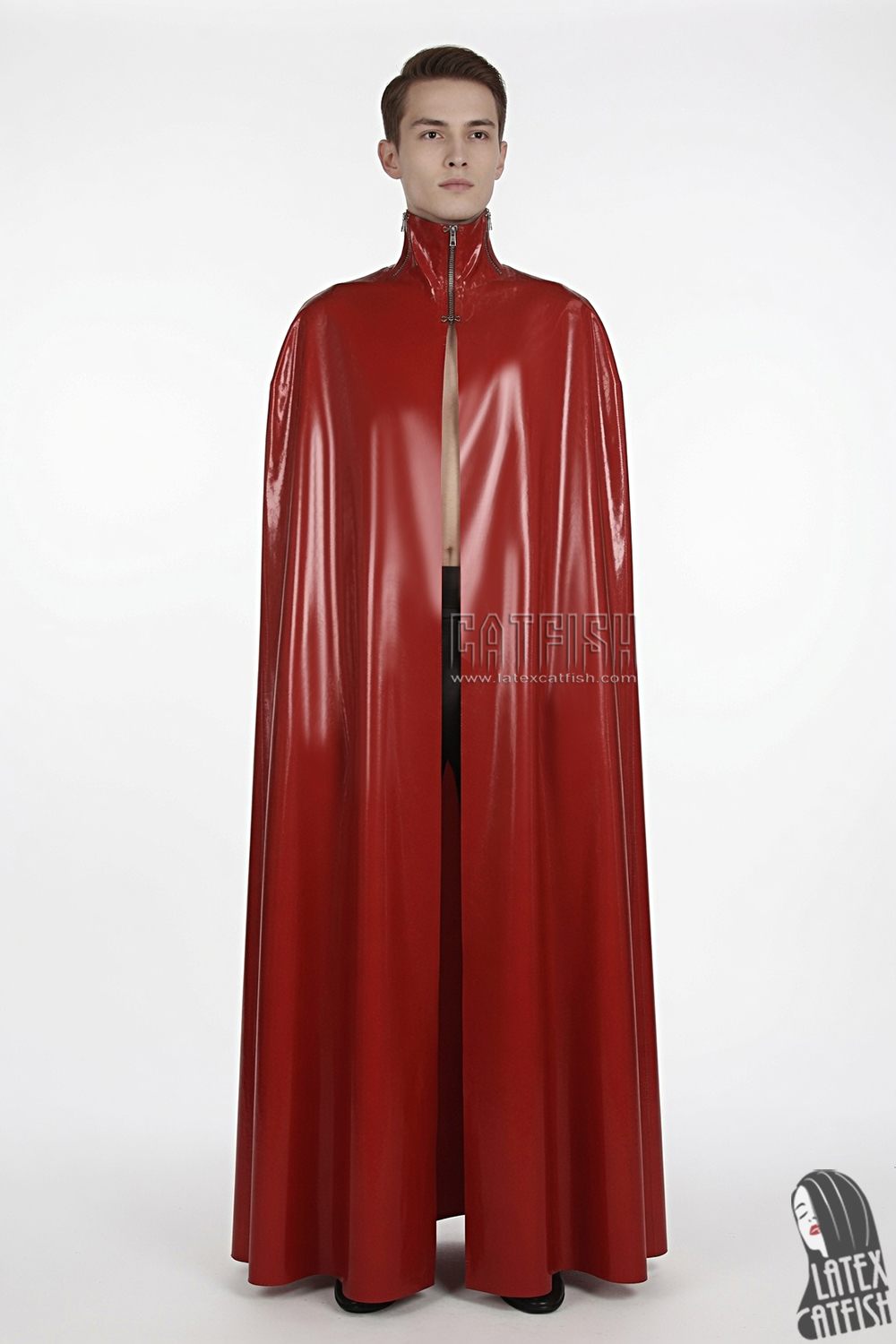 Full-Length Latex Cape Full-Length Latex Cape