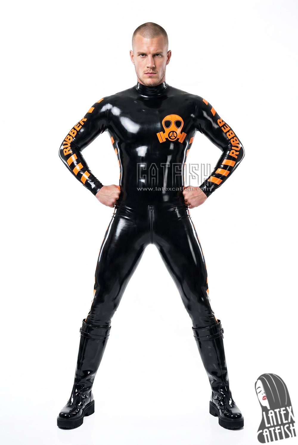 Latex Biohazard Catsuit Latex Biohazard Catsuit