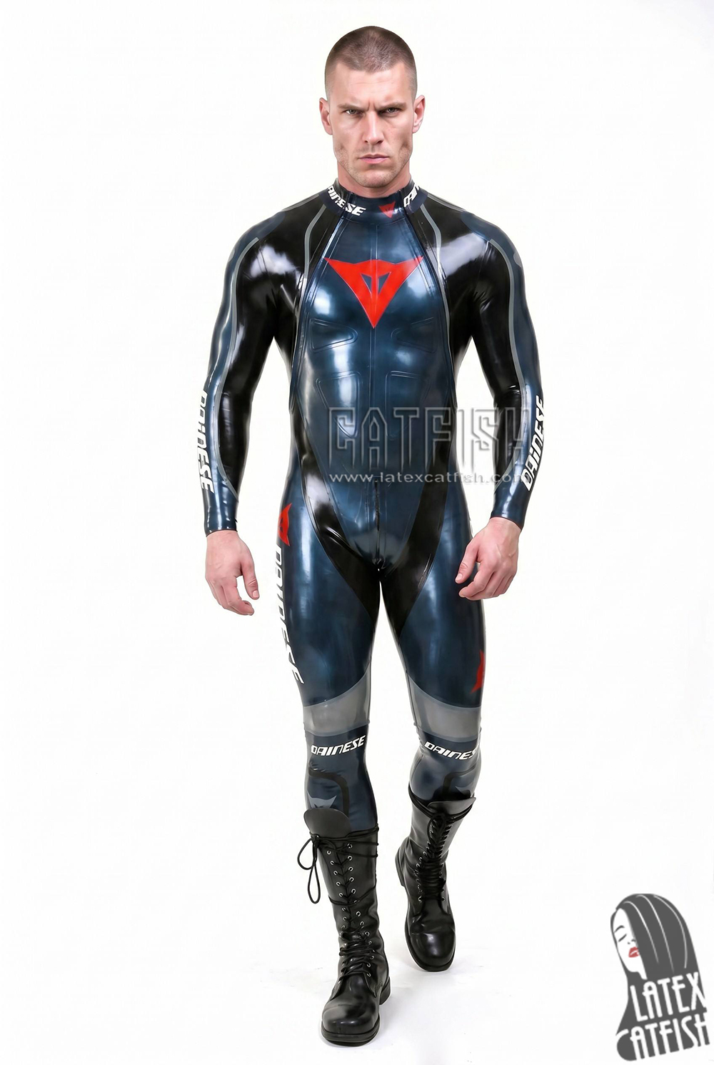 T-Age Style Motorcycle Biker Rubber Catsuit Version 17 T-Age Style Motorcycle Biker Rubber Catsuit Version 17