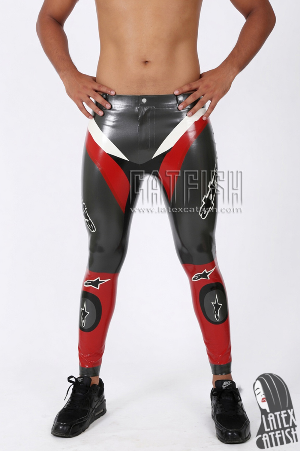Latex Branded Motorcycle Pants Latex Branded Motorcycle Pants